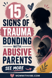 Signs of trauma in parenting