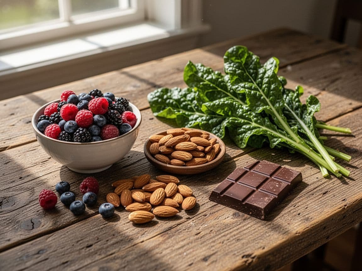 Stress can leave moms feeling drained, tense, and hungry at odd times. This Pin lists 20 foods that may help support lower cortisol and better day-to-day balance.