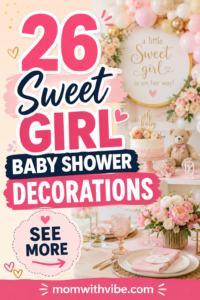 Sweet girl baby shower inspiration