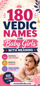 Vedic names for baby girls