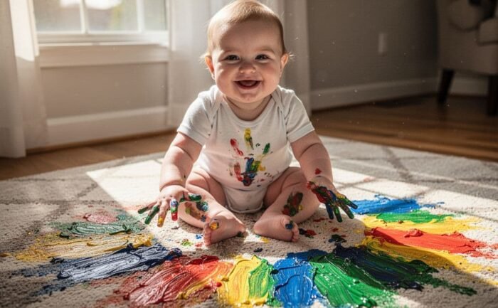 Keep little hands busy with 25 easy art activities for babies that are safe, playful, and low-mess. These ideas are perfect for first crafts, sensory play, and simple indoor fun.