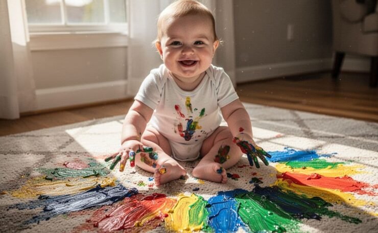 Keep little hands busy with 25 easy art activities for babies that are safe, playful, and low-mess. These ideas are perfect for first crafts, sensory play, and simple indoor fun.