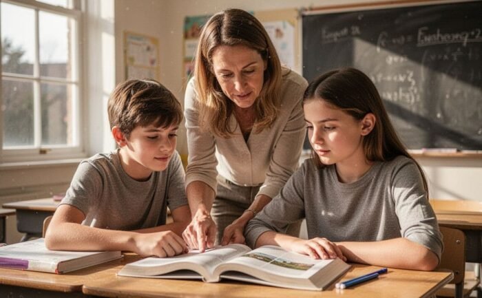 teacher-guiding-student