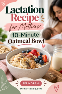 10-Minute Lactation Oatmeal Bowl