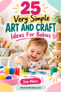 25 Very Simple Art and Craft Ideas For Babies...