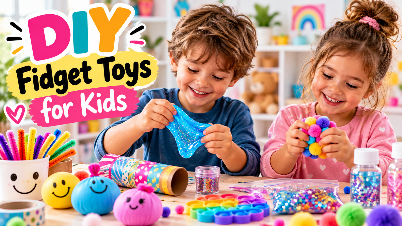 DIY Fidget Fun with Kids