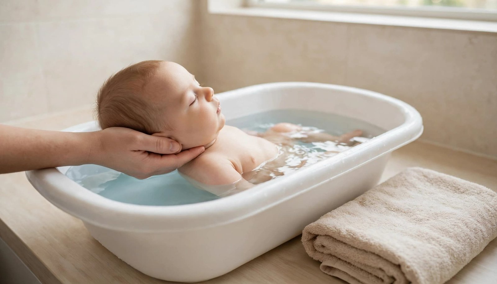 baby finding it hard to breath