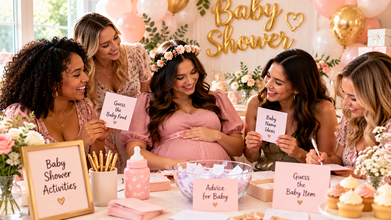 Joyful Pastel Baby Shower Celebration