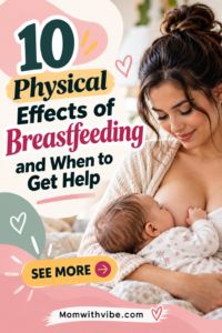 woman breastfeeding her chbeby