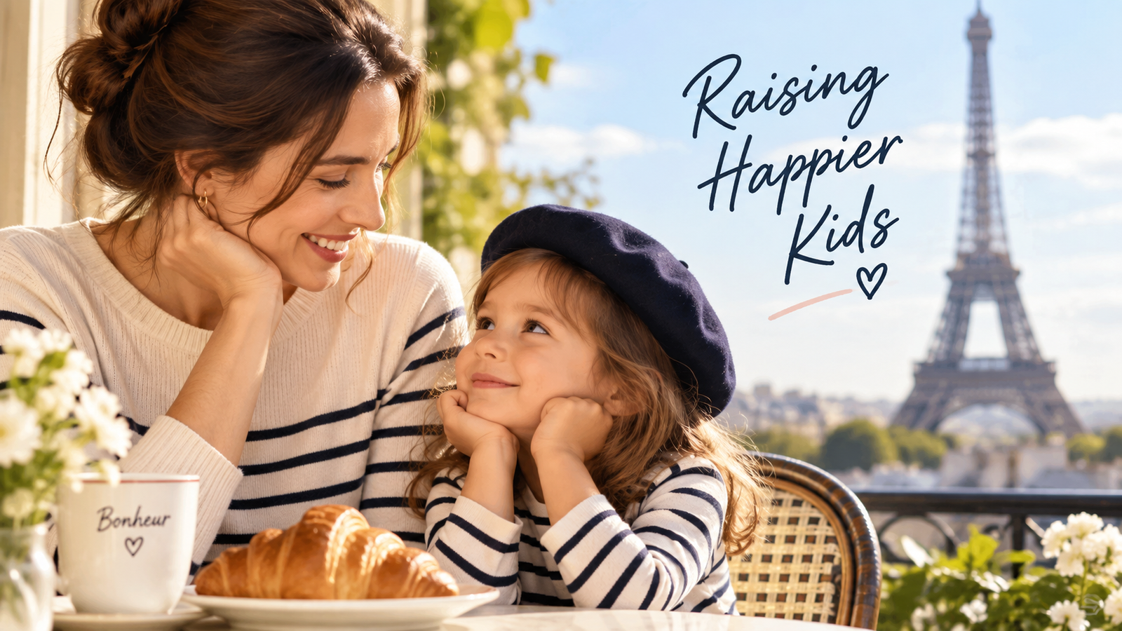 Parisian Mother-Daughter Café Morning