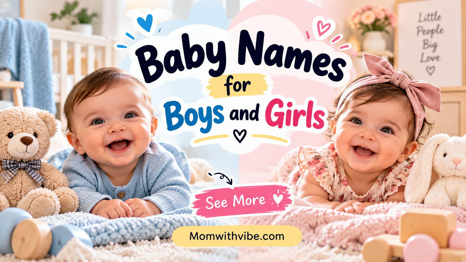 100 Beautiful Unisex Baby Names for Boys and Girls