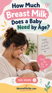 How Much Breast Milk Does a Baby Need by Age?